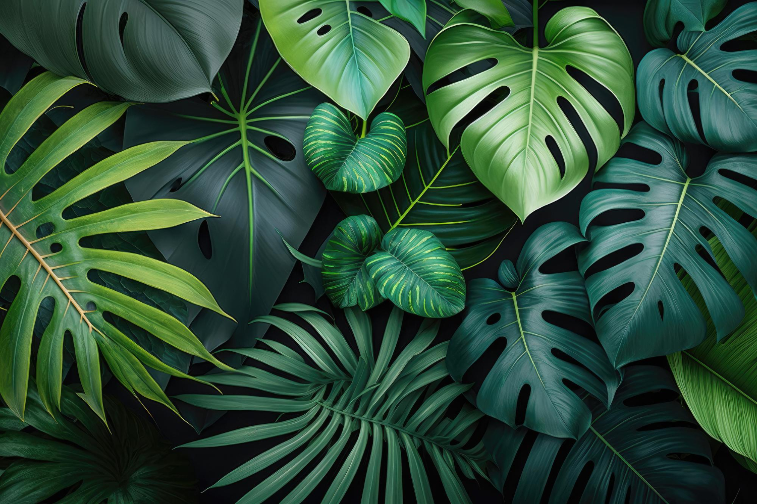 tropical-palm-leaves